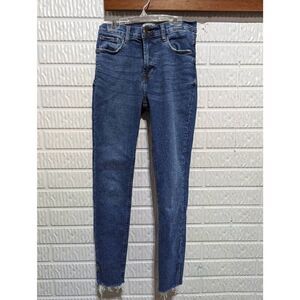 Kensie Jeans Vintage Luxe Women's Blue The Kelsey High Rise Skinny Size 2/26